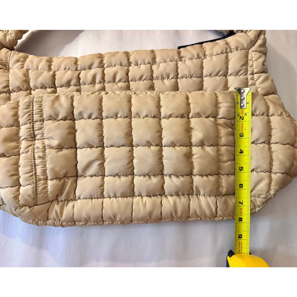 Free People FP Movement Quilted Carryall Bag in Off-white - Picture 9 of 9
